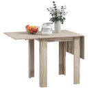 4-Seater Drop Leaf Dining Table - Oak Finish