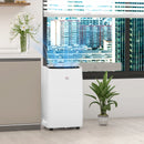 14,000 BTU Portable Air Conditioner with LED Screen - White