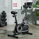 Magnetic Indoor Cycling Bike - Red, Silent Flywheel, LCD Display, Tablet Holder