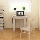 4-Seater Drop Leaf Dining Table - Oak Finish