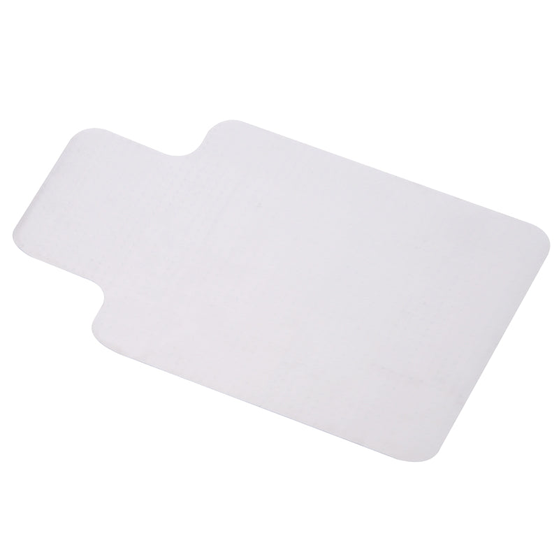 Clear Office Chair Mat with Non-Slip Studs - Frosted Lip