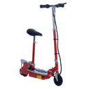 Red Foldable Electric Scooter for Teens 12V 120W