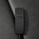 Charcoal Grey Elderly Recliner Chair with Remote Control and Side Pockets