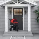 3-Wheel Pet Buggy Red/Black