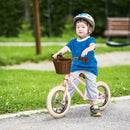 Kids Pink Balance Bike for 3-6 Year Olds with Adjustable Handlebars & Accessories
