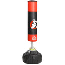 Black 70'' Freestanding Boxing Punch Bag Stand with Absorption Springs