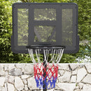 Adjustable Freestanding Basketball Hoop - Black, 167-228cm