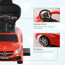 Red Mercedes-Benz Licensed Toddler Push Car Stroller