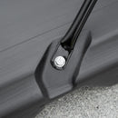 Adjustable Basketball Hoop Stand with Wheels - Black