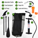 10ft Blue Inflatable Stand Up Paddle Board Kit - Non-Slip SUP with Accessories