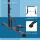 Black Power Tower with Dip Stand and Pull Up Bar - Home Gym Equipment