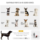 Red 3-in-1 Detachable Pet Stroller for Extra Small and Small Dogs