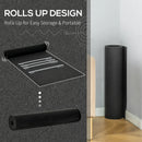 Rubber Dart Mat for Home and Club Use - 4 Throwing Distances - Black