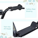 Black Teen Stunt Scooter with 12" EVA Tyres