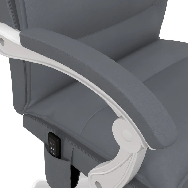 Massage Office Chair with Heat and Footrest