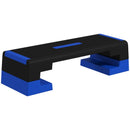 Blue Exercise Stepper Set for Home Aerobic Workouts - 15cm/20cm/25cm