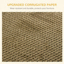 Cat House & Scratching Board Combo - Grey