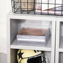 Grey Adjustable CD Media Display Shelf Set of 2