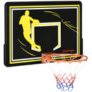 Indoor/Outdoor Mini Basketball Hoop Set - Blue