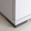 White High Gloss Storage Cabinet with Drawers for Bedroom and Living Room