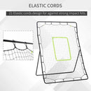 Black Baseball Rebounder Net for Teens and Adults - Softball Training Aid