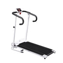Electric Motorised Folding Treadmill - Black | 1.25HP, 1-10 km/h