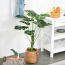 Green Artificial Monstera Plant in Pot for Indoor and Outdoor Decor, 85cm