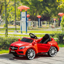 Mercedes-Benz Red Electric Car