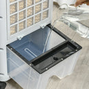 Portable 12L Tank Air Cooler with Ice Cooling and Humidifier - White