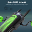 Green Kids Pedal Go Kart with Adjustable Seat and Inflatable Tyres