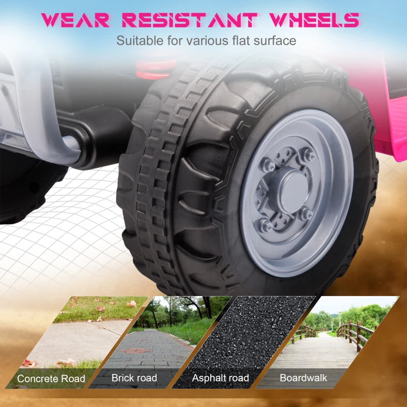 Pink Honda Licensed Kids Electric Quad Bike 6V Ride-On Car Toy