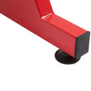 Red Gaming Desk with Cup Holder and Cable Organizer