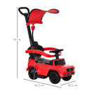 Red Toddler Ride-On Car Slider Walker