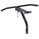 Black Wall Mount Punching Bag Hanger for Home Fitness