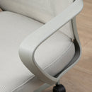 Grey Ergonomic Mesh Office Chair with Lumbar Support & Headrest
