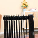 Black 2500W Digital Oil Filled Radiator with Timer & Remote