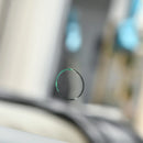 White LED-Lit Lockable Jewellery Cabinet with Mirror