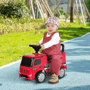 Red 3-in-1 Ride-On Mercedes Truck for Kids 12-36 Months