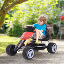 Red/Black Kids Pedal Go Kart Ride-on, 80x49x50cm