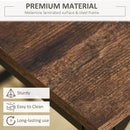 Industrial Black Bar Table Set with 4 Stools for Dining Room