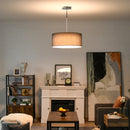 Modern LED Pendant Light Chandelier - 3 Colour Metal Ceiling Light