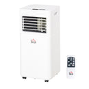 Portable 7000 BTU Air Conditioner - White, Dehumidifier, Fan, Remote, Timer, Window Kit