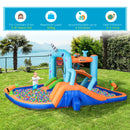 Narwhal Blue Kids Inflatable Bouncy Castle Set