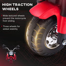 Red 3-Wheel Electric Kids Motorbike Toy with Horn & Headlights