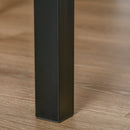 3-Piece Dining Set, Light Wood/Black