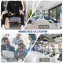 Black 12.5KG Rubber Hex Dumbbell Set for Home Gym