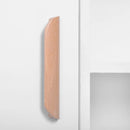 White Wooden Sideboard Bookcase with Two Doors