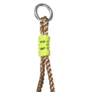 Kids 42.6 FT Obstacle Course Set with Monkey Bars and Swing - Blue