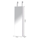 White LED Mirror Jewelry Cabinet Organizer