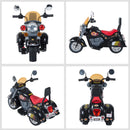 Black Electric Kids Ride-On Motorbike Trike 6V Battery Toy